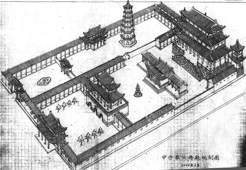 寺廟規(guī)劃設(shè)計(jì)布局及寺院圖紙規(guī)范分析  第15張