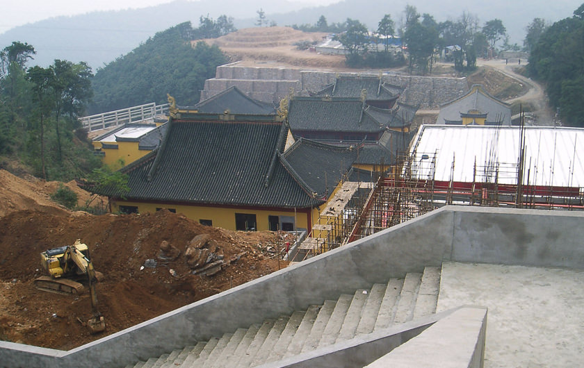 寺廟工程施工—北侖靈峰寺  第3張