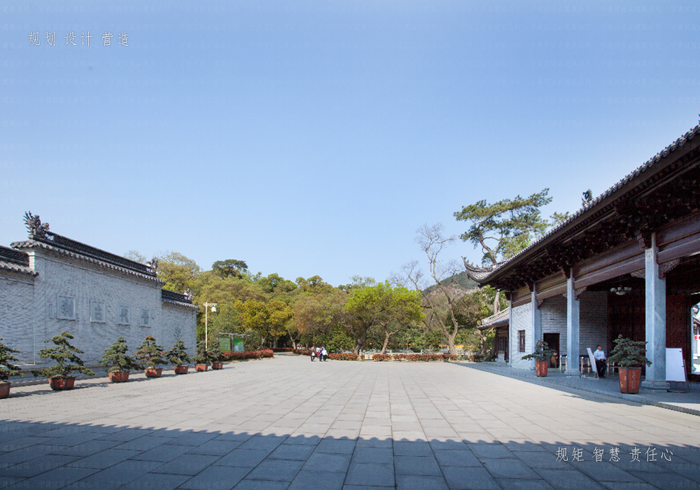 寺廟建設(shè)施工—寧波阿育王寺  第4張